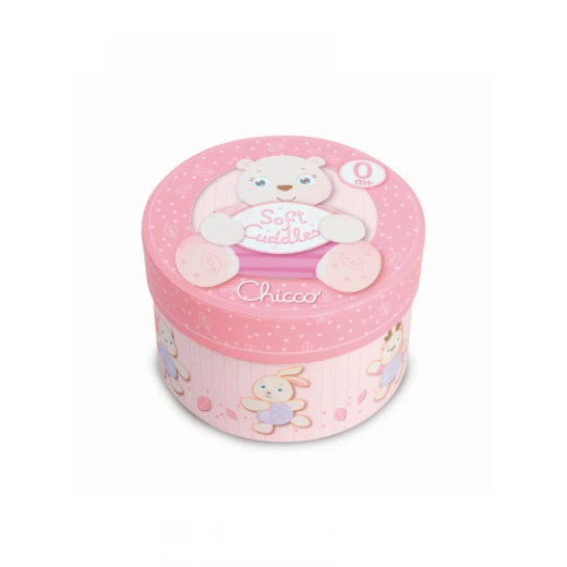 Chicco - Plush Bear Maxi- pink (with gift box)