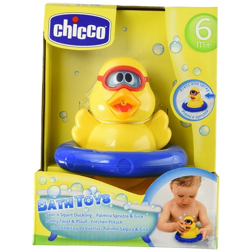 Chicco 21 cm Spin 'n' Squirt Duckling Bath Toy