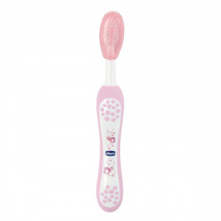 Chicco Milk Teeth Toothbrush +6m, Pink