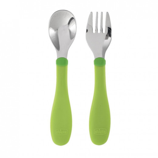 Chicco Stainless Steel Cutlery (18M+)