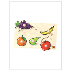 Edu Fun Big Knobs Fruit Puzzle