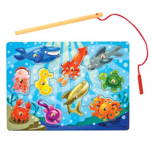 Melissa & Doug Fishing Magnetic Puzzle Game