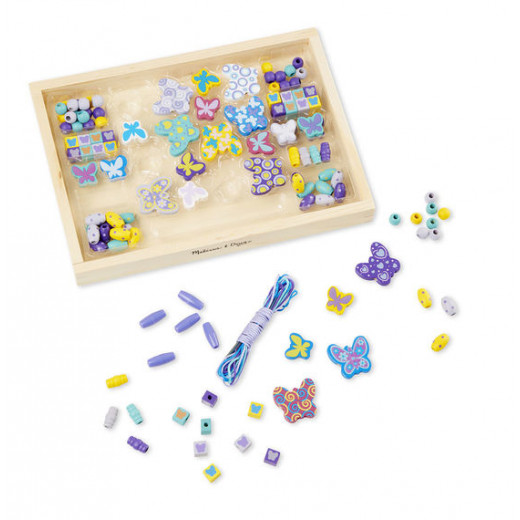 Melissa & Doug Butterfly Friends Bead Set