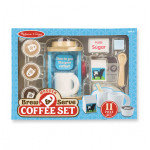 Melissa & Doug Wooden Brew & Serve Coffee Set