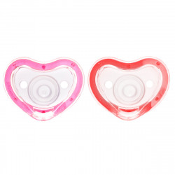 Munchkin Latch Pacifier 0+ - 2 Pack Pink/Red