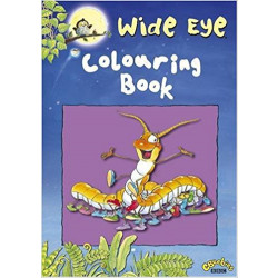 Wide Eye Colouring Book