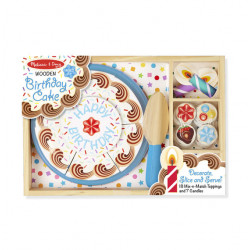 Melissa & Doug Birthday Party Wooden Play Food