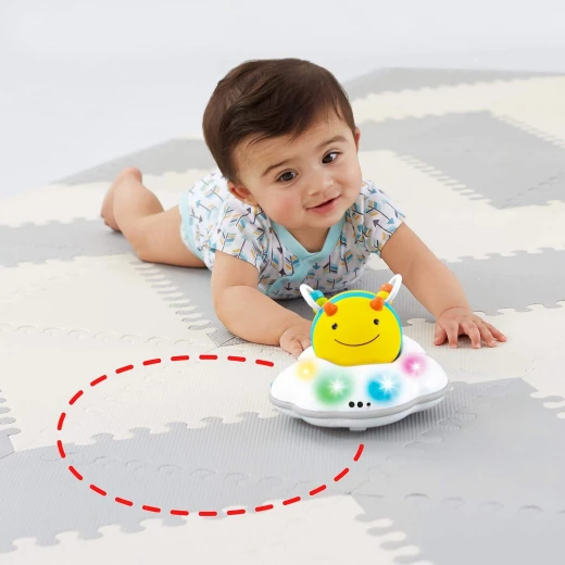 Skip Hop Explore & More Follow-Me Bee Crawl Toy