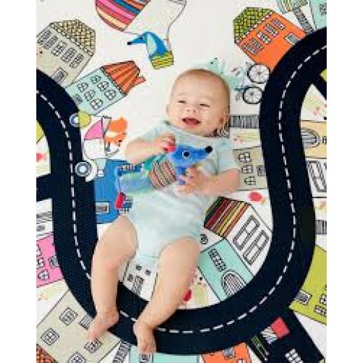 Skip Hop Doubleplay Reversible Playmat - Vibrant Village