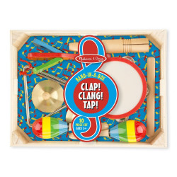 Melissa & Doug Band-in-a-Box - Clap! Clang! Tap!