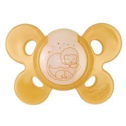 Chicco Physio Comfort Neutral Silicone Soother (1 Piece, Glowing)