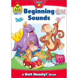 School Zoone - Beginning Sounds Grade P a get ready