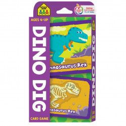 School Zone - Dino Dig Card Game