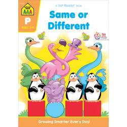 School Zone - Pre Same or Different Workbook