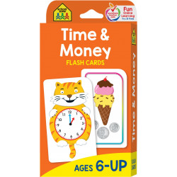 School Zone - Time and Money Flash Cards