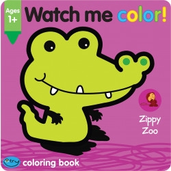 School Zone - Watch Me Color!: Zippy Zoo