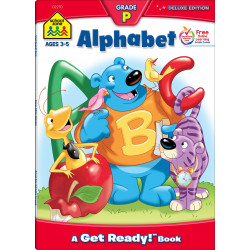 School Zone - Alphabet Deluxe Edition Workbook