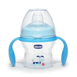 Chicco Natural Feeling Transition Bottle, 150ml - Blue