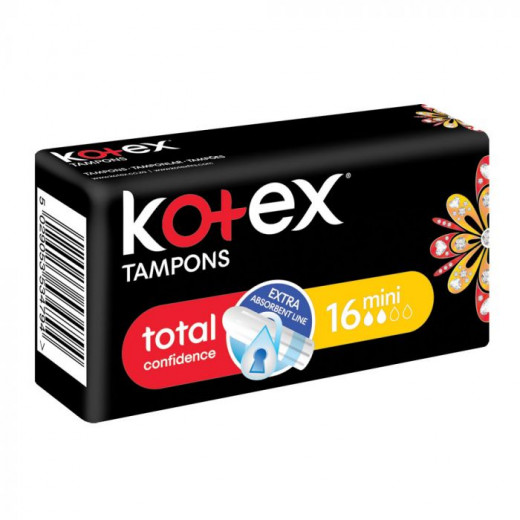 Kotex Tampons Mini, 16 Pcs