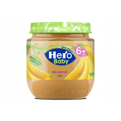 Hero Baby Fruit Puree Banana, 125g