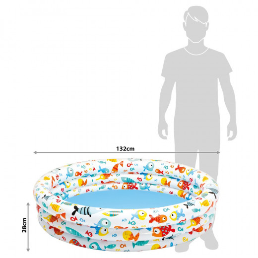 Intex - Fishbowl Pool - Multi-Color