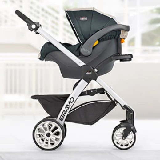 Chicco Bravo Trio Travel System - Indigo