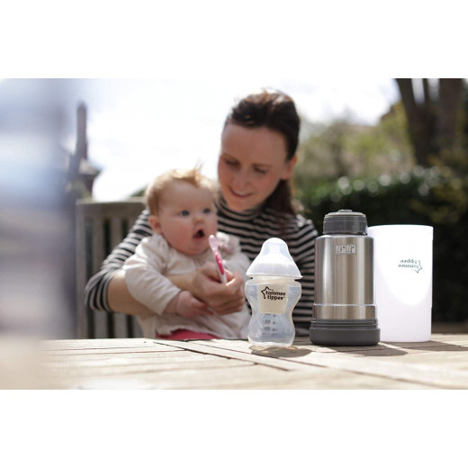 Tommee Tippee Closer to Nature Portable Travel Baby Bottle Warmer