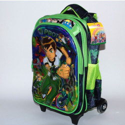 Rolling School Backpack, Ben 10, 35 cm