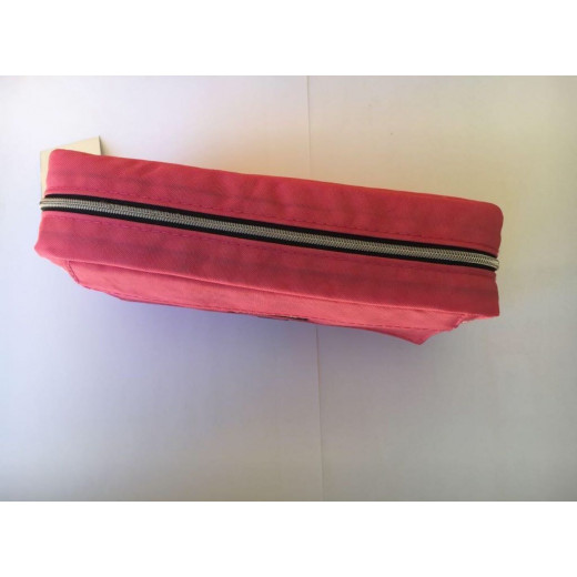 Amigo Rectangle Pencil Case, Different Colors - زهري