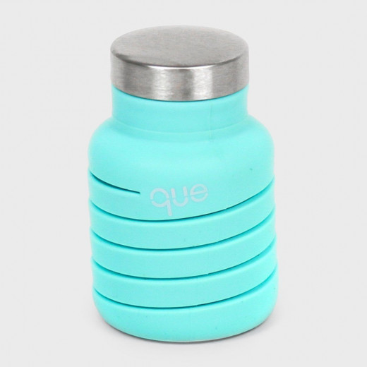 Que Collapsible Water Bottle, Misty Mint, 355 ml