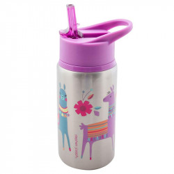 Stephen Joseph Stainless Steel Water Bottles Llama