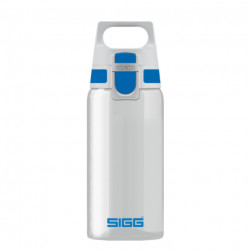 SIGG Water Bottle Total Clear ONE Blue 0.5 L