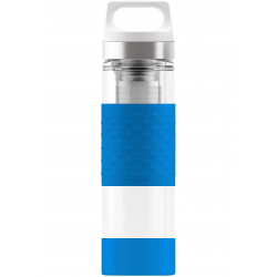 SIGG Thermo Flask Hot & Cold Glass Electric Blue Bottle 0.4 L