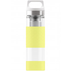 SIGG Thermo Flask Hot & Cold Glass Ultra Lemon Bottle 0.4 L