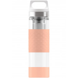 SIGG Thermo Flask Hot & Cold Glass Shy Pink Bottle 0.4 L