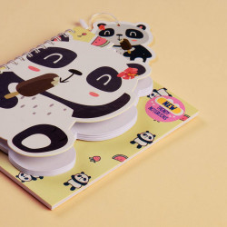 Mofkera Trendy Wire Notebook Panda 15 x 18 CM