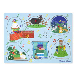 Melissa & Doug Nursery Rhymes 2 Sound Puzzle