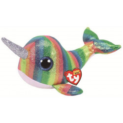 Ty Nori Narwal 24 cm Beanie Boo's – Multicoloured