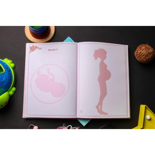 Pregnancy And Birth Journal My Memory Book - Blue