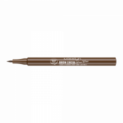 Misslyn Brow Chicka Liquid Eyebrow Liner Longlasting, Number 4, Brownie