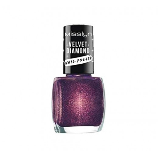 Misslyn Velvet Diamond Nail Polish, Number 26, Extra-Galactic