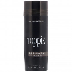 Toppik Hair Building Fibers, Dark Brown, 27.5g