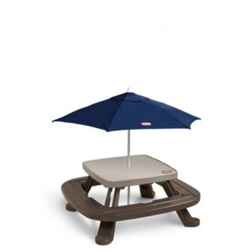 Little Tikes Fold 'n Store Table with Market Umbrella