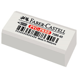 Faber- Castell PVC Free Eraser White