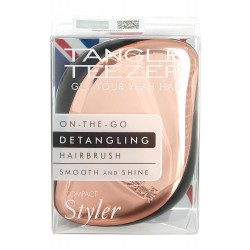 Tangle Teezer Compact Styler - Rose Gold Black