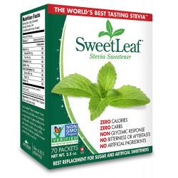 SweetLeaf Stevia Sweetner (70Pck) 2.5oz