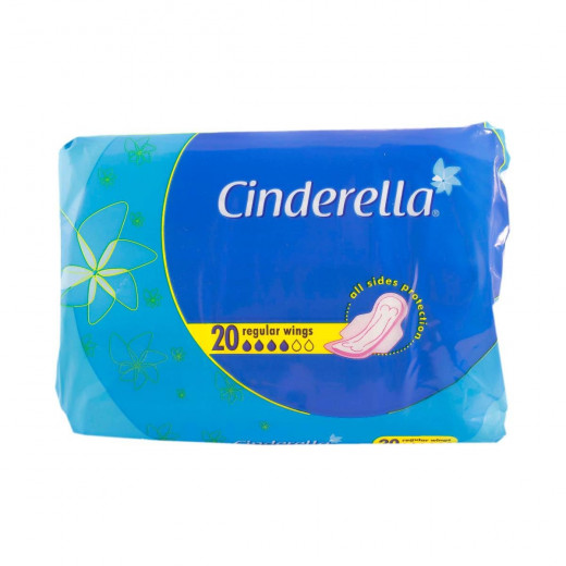 Cinderella Wings Dry Feel N.D.Normal, 20 pcs