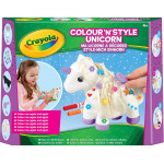 Crayola Colour n Style Unicorn Craft Kit with Washable Felt Tip Colouring Pens