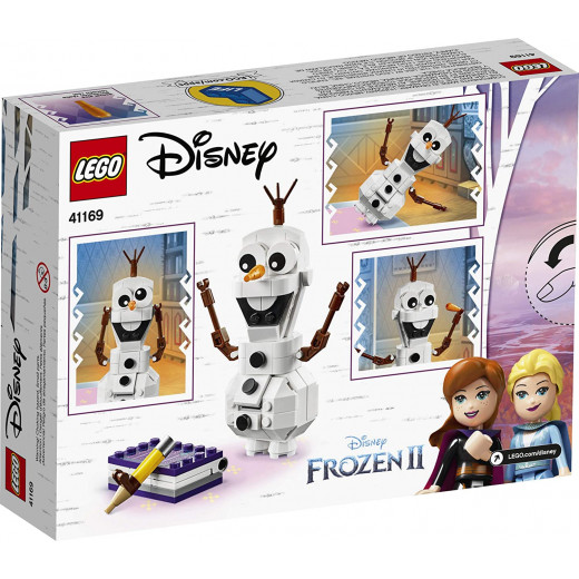 LEGO Disney Frozen II Olaf  Olaf Snowman Figure Building Toy Christmas Gift Kit