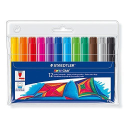 Staedtler Noris Club Jumbo Coloring Bookmarks Set of 12